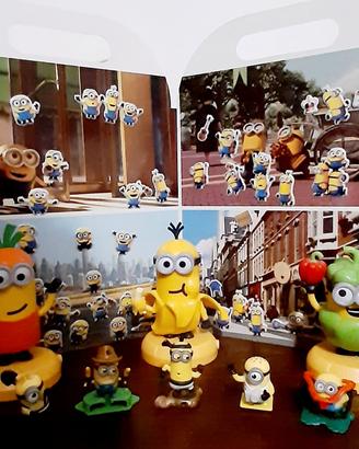 Lotto Minions: 3 figure grandi + 5 mini e album