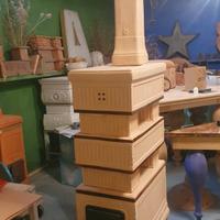 stufa in terracotta Becchi