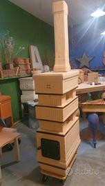 stufa in terracotta Becchi