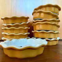 12 Emile Henry Mini Tortiere Ramekin Vintage NUOVE