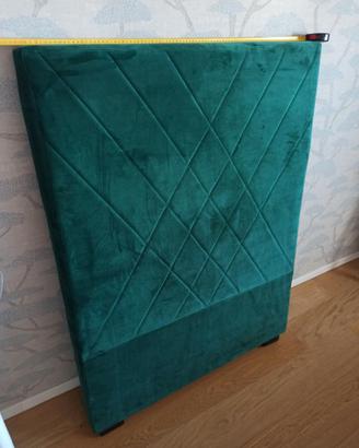 Testiera letto singolo 90 x 120 x 8 cm