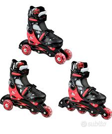 Pattini 3in1 + casco (e/o protezioni complete)