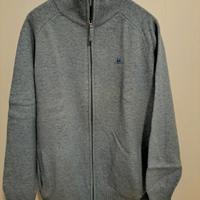 Maglia celeste con zip taglia L