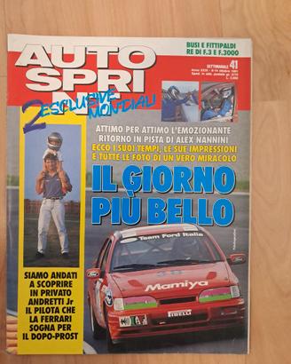 Autosprint 1991 Ford Sierra Cosworth Team Ford Ita
