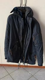 cappotto parka uomo 2in1
