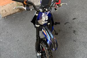 Minicross moto