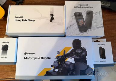 Insta360X5 Nuova + accessori nuovi