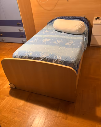 Letto Moretti Compact con letto estraibile e mater