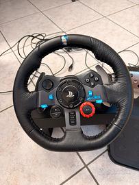 volante logitech g29+pedaliera