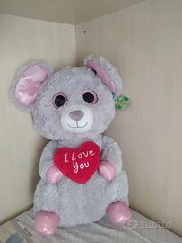 Topo Peluche glitter 65 cm