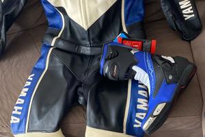 Tuta Moto Yamaha tg 52 divisibile