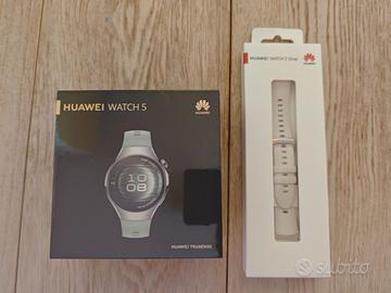 Smartwatch HUAWEI WATCH 5 42mm Green + Strap White