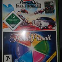 Burnout Paradise ultimate/Trivial pursuit xbox 360
