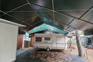 Roulotte e attrezzatura campeggio stagionale