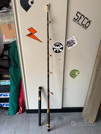 Canna da traina drifting trolling Veret Marlin 130