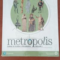 Libro Metropolis 1 - storia e geografia
