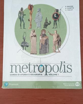 Libro Metropolis 1 - storia e geografia