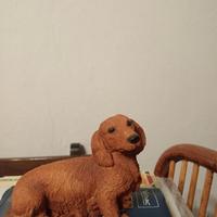 Statuetta razza Bassotto