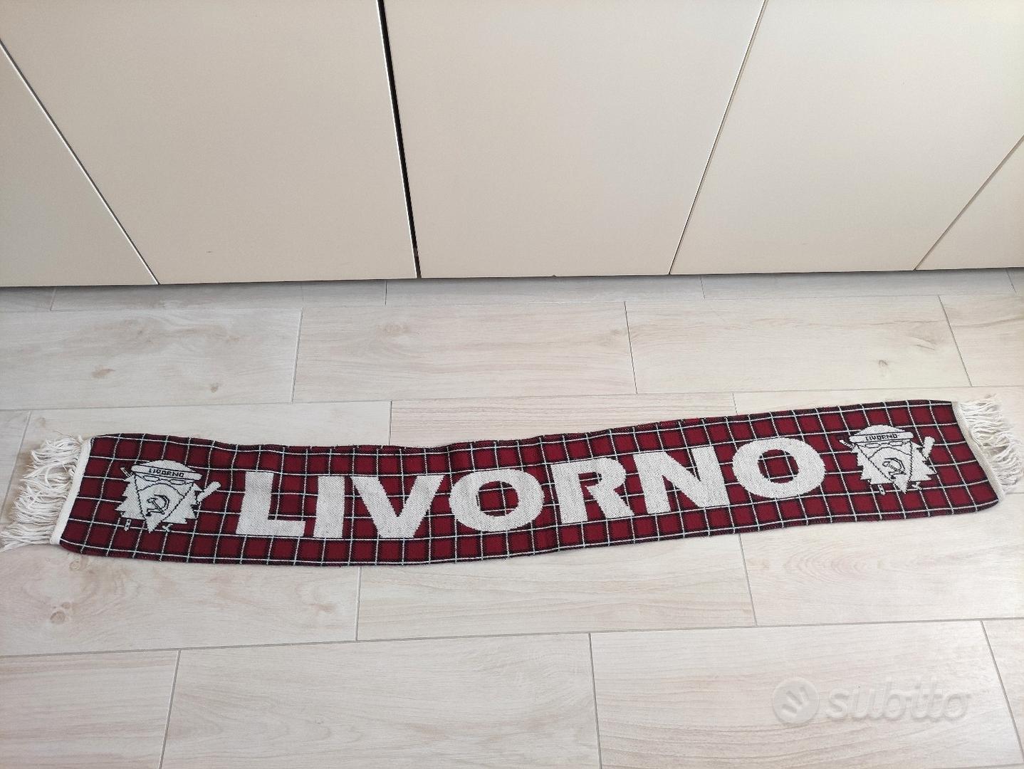 Écharpe Livorno Calcio – Originale – 70x8 Cm – Neuve