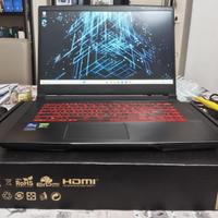 Pc portatile MSI GF63 thin 11SC