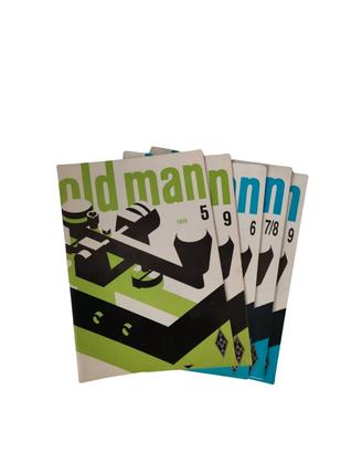 lotto 5 riviste radioamatori OLD MAN svizzera