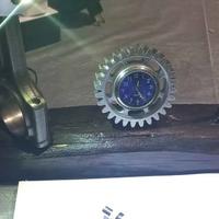 Lampada da scrivania pistone auto PEZZO UNICO