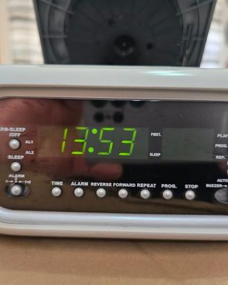 CLATRONIC FM CD STEREO RADIO ALARM CLOCK SVEGLIA