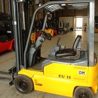 CARRELLO ELEVATORE OM EU15 CON BATTERIA NUOVA