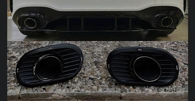 scarico terminali a35 amg 