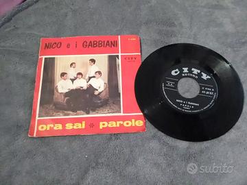 NICO e i GABBIANI - Ora Sai / Parole - 7'' / 45 gi