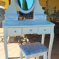 petineuse shabby con seggiolino