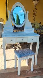 petineuse shabby con seggiolino