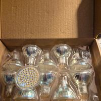 N. 11 Faretti LED GU5, 5W Luce calda