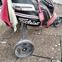 Sacca da golf Titleist + mazze da golf 