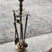 Accessori per caminetto in ottone