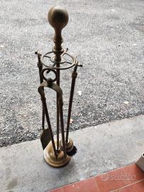 Accessori per caminetto in ottone