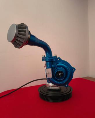 lampada con turbina 
