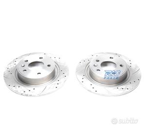 DISCHI FRENO FORATI E SCANALATI PER DACIA