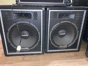 Ampli FBT e Casse Community