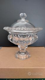 biscottiera / coppa di vetro con coperchio