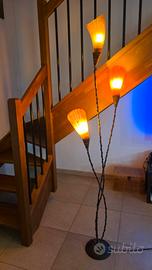 lampada da terra a 3 Luci stile etnico moderno 