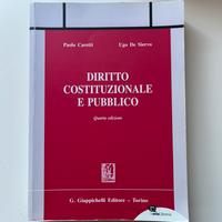Manuale diritto costituzionale e pubblico
