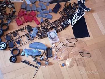 Varie componenti Pocher Porsche 1/8 interni motore