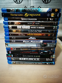 Lotto blu ray titoli vari