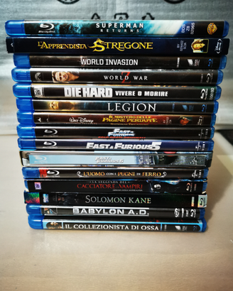 Lotto blu ray titoli vari