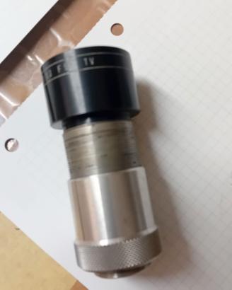 obbiettivo silo f 1:1,8 25 mm tv con adattatore