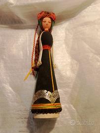 Bambola Bulgara Vintage - Costume Tradizionale 