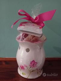 Bruciatore yankee candle con 3 tart e Tea light