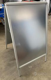 Cornice bifacciale da esterno a cavalletto 70x100