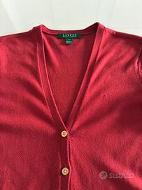 Ralph Lauren cardigan cotone donna tg S